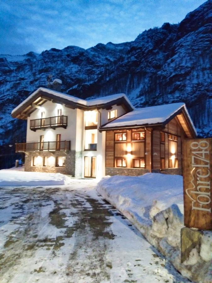 Fohre1748 Hotel Gressoney-La-Trinite Ngoại thất bức ảnh
