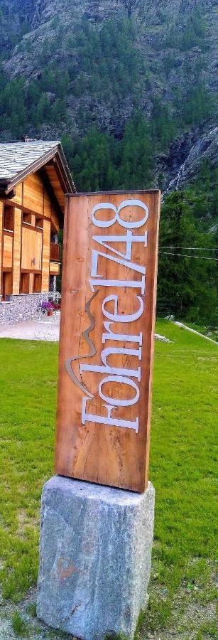 Fohre1748 Hotel Gressoney-La-Trinite Ngoại thất bức ảnh