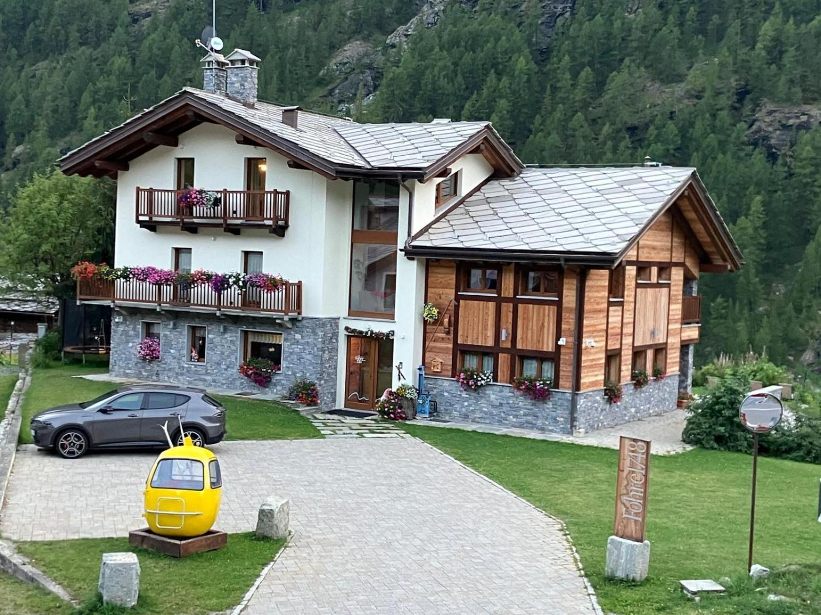 Fohre1748 Hotel Gressoney-La-Trinite Ngoại thất bức ảnh